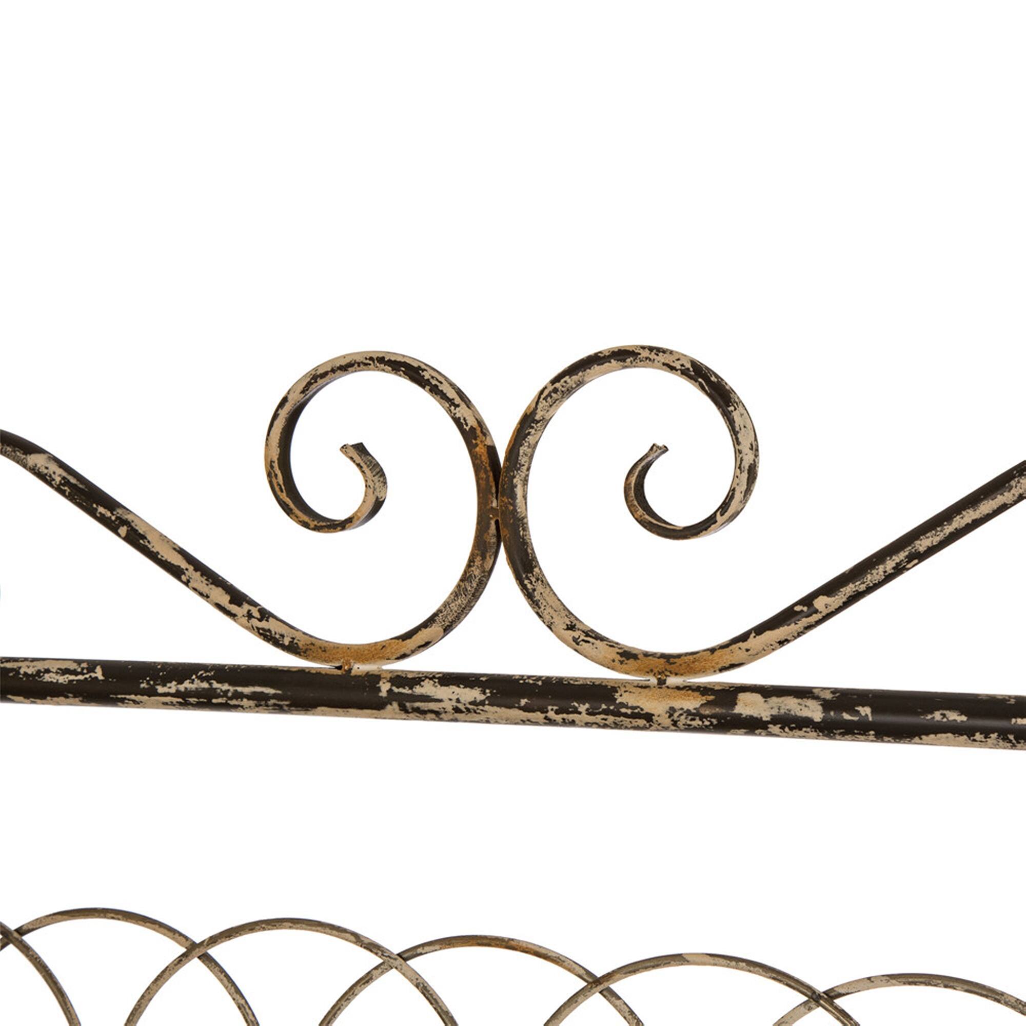 Glitzhome® 68" Farmhouse Metal Planter Stand